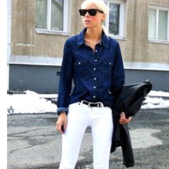 Lucky Brand Tops - Lucky Brand denim shirt